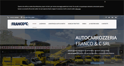 Desktop Screenshot of carrozzeriafranco.net