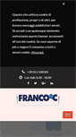 Mobile Screenshot of carrozzeriafranco.net
