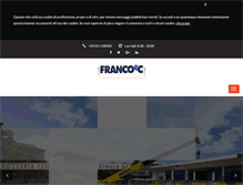 Tablet Screenshot of carrozzeriafranco.net